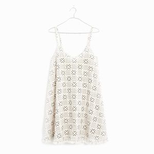 Madewell Shaka tassel mini dress